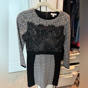 Knee length midi dress